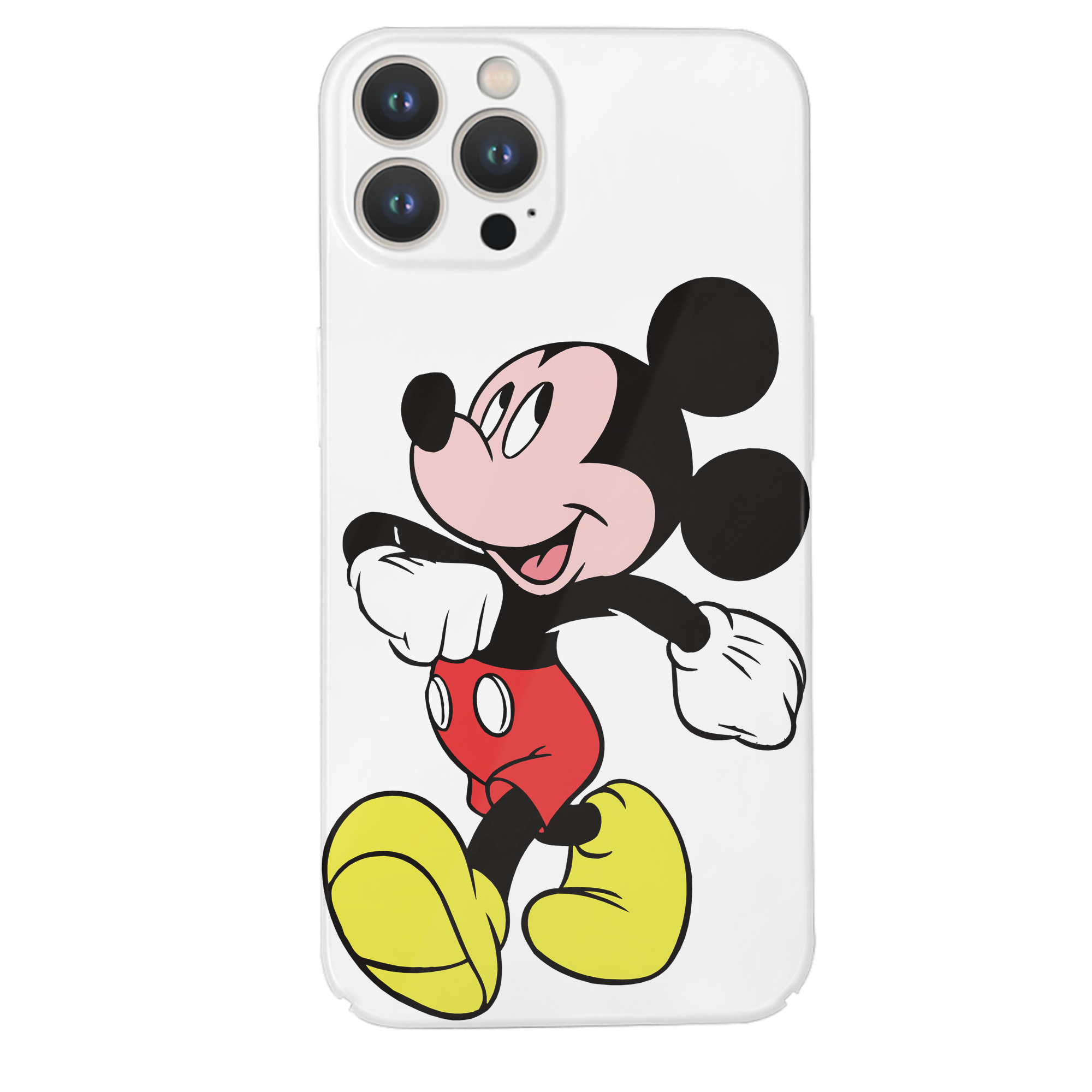（画像用） ミッキーマウス Mickey Mouse 【iPhone 14シリーズ対応】ハードケース